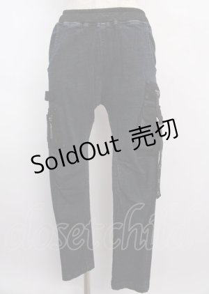 画像: Qutie Frash / スキニーパンツ M ブルー Y-25-02-26-055-QU-PA-SZ-ZY