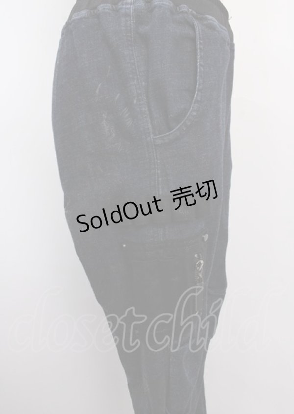 画像4: Qutie Frash / スキニーパンツ M ブルー Y-25-02-26-055-QU-PA-SZ-ZY (4)