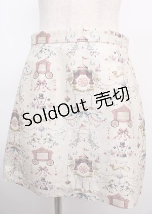 画像: abilletage / CIRCUS バックフリルスカート  オフ Y-25-02-26-087-GO-SK-SZ-ZY