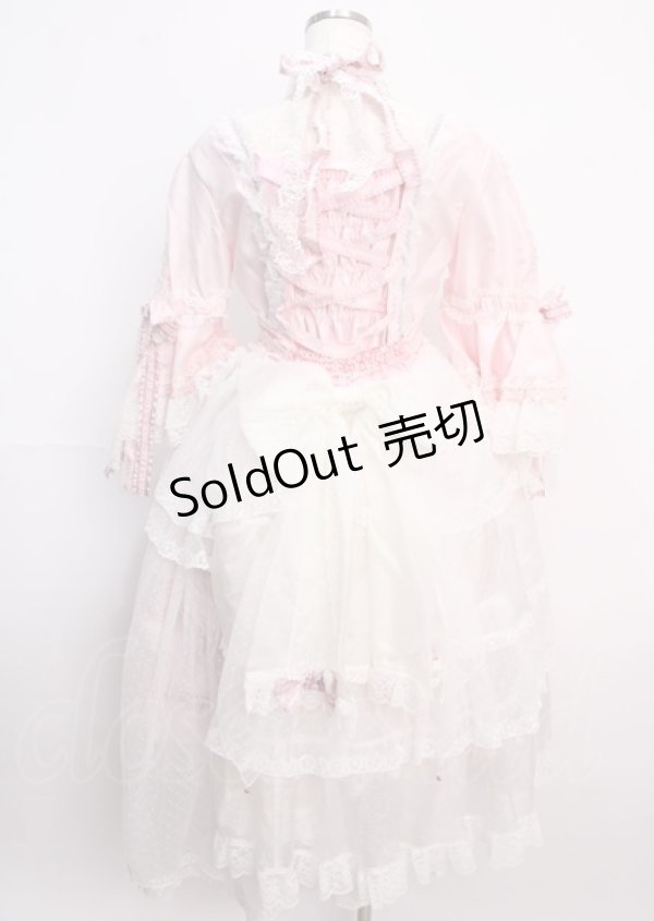 画像2: metamorphose / 秘密の花園プリンセスドレス  ピンク Y-25-02-26-094-ME-OP-SZ-ZY (2)