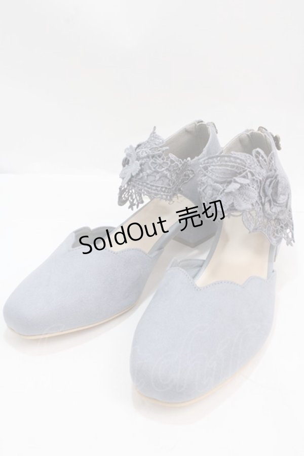 画像1: axes femme / セパレートパンプス L ブルー Y-25-02-27-049-AX-SH-SZ-ZY (1)