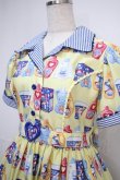 画像3: Angelic Pretty / Sunny Smile Laundryワンピース  イエロー Y-25-02-27-091-AP-OP-SZ-ZY (3)