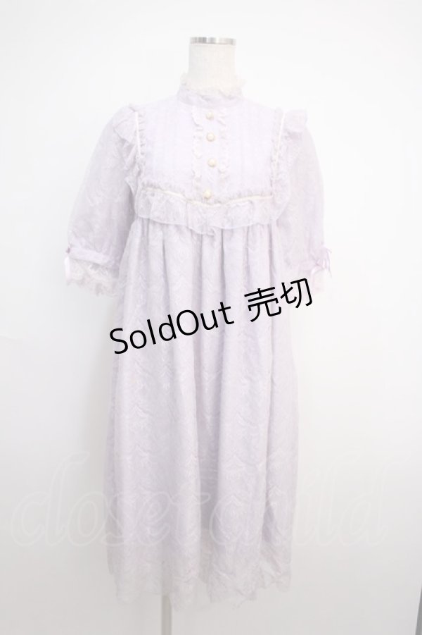 画像1: Angelic Pretty / アンティークドールワンピース  ラベンダー Y-25-02-27-097-AP-OP-SZ-ZY (1)