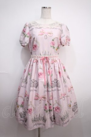 画像: Emily Temple cute / Princessワンピース  ピンク Y-25-02-27-101-ET-OP-SZ-ZY
