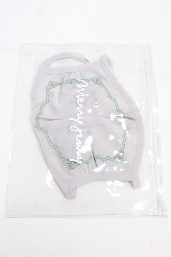 画像1: merry jenny / handkerchief mask cover  ラベンダー Y-25-02-27-012-LO-ZA-SZ-ZT422-F001 (1)