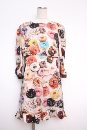 画像: MILK / Miss DONUTワンピース  チョコ×チョコ Y-25-02-27-119-ML-OP-SZ-ZY