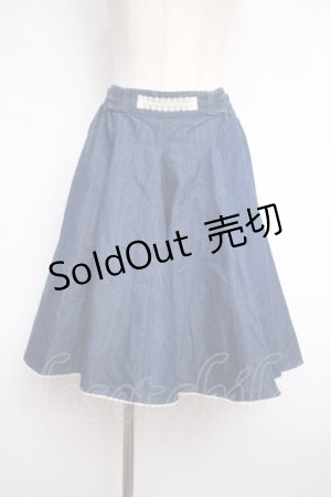 画像: axes femme / デニムスカート M ウォッシュ Y-25-02-27-169-AX-SK-SZ-ZY
