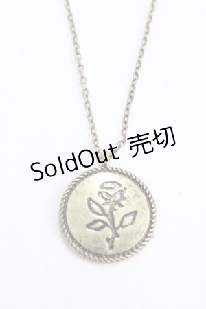画像: EATME / ローズチャームネックレス  アンティークゴールド Y-25-02-27-029-LO-AC-SZ-ZY