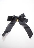 画像1: Angelic Pretty / Twinkleリボンクリップ  黒 Y-25-03-04-009-AP-AC-SZ-ZY (1)