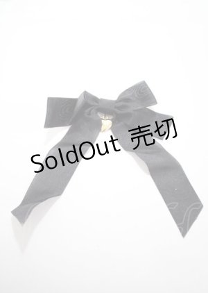 画像: Angelic Pretty / Twinkleリボンクリップ  黒 Y-25-03-04-009-AP-AC-SZ-ZT422-F005