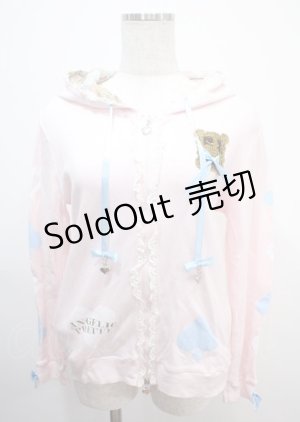 画像: Angelic Pretty / アリスコラボパーカー  ピンク Y-25-03-04-065-AP-TO-AS-ZY