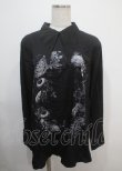 画像1: Drug Honey / 臓器デザインシャツ  黒 Y-25-03-04-084-PU-TO-SZ-ZY (1)