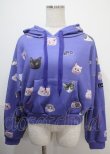 画像1: LAND by MILK BOY / CAT BUNCHパーカー  パープル Y-25-03-04-091-PU-TO-SZ-ZY (1)