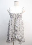 画像1: axes femme / 小花柄2WAYワンピース M オフ Y-25-03-04-116-AX-OP-SZ-ZY (1)