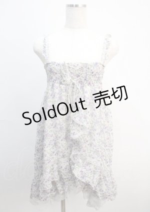 画像: axes femme / 小花柄2WAYワンピース M オフ Y-25-03-04-116-AX-OP-SZ-ZY