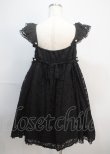 画像2: Angelic Pretty / Sweet Dollyジャンパースカート  黒 Y-25-03-04-121-AP-OP-SZ-ZY (2)
