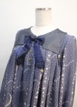 画像3: metamorphose / Star Rose　Aラインワンピース  紺 Y-25-03-04-126-ME-OP-SZ-ZY (3)