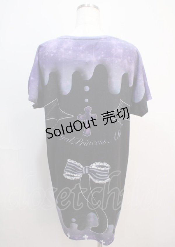 画像2: Royal Princess Alice / ruru cat シャツワンピース  パープル Y-25-03-04-136-LO-TO-SZ-ZY (2)