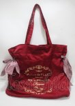 画像1: Maison de FLEUR / いちごリボントートバック  赤 Y-25-03-04-025-LO-BG-SZ-ZY (1)