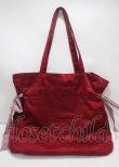 画像2: Maison de FLEUR / いちごリボントートバック  赤 Y-25-03-04-025-LO-BG-SZ-ZY (2)