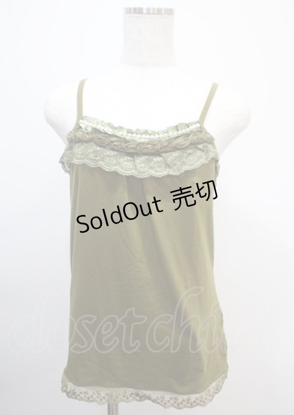 画像1: axes femme / キャミソール   Y-25-03-04-037-AX-TO-SZ-ZY (1)