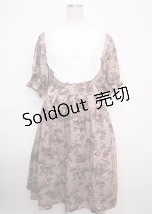 画像: 【SALE】m petit by misako / トワルドジュイワンピース LL 中桃 Y-25-03-07-105-LO-OP-SZ-ZT078