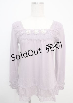 画像: axes femme / トップス M ラベンダー Y-25-03-07-026-AX-TO-SZ-ZY