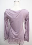 画像2: axes femme / トップス M ラベンダー Y-25-03-07-026-AX-TO-SZ-ZY (2)