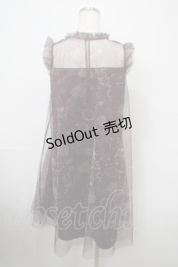 画像2: axes femme / トラベルチュール重ねワンピース M ワイン Y-25-03-10-096-AX-OP-SZ-ZY (2)