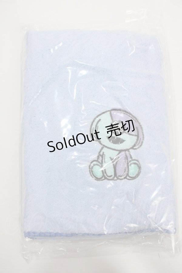 画像1: NieR Clothing / タオル  サックス Y-25-03-10-014-PU-ZA-SZ-ZY (1)