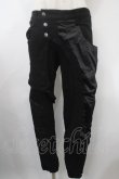 画像1: Ozz Croce / レッグカバー付きパンツ  黒 Y-25-03-10-136-OO-PA-SZ-ZY (1)