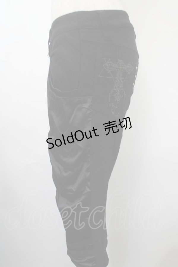 画像3: Ozz Croce / レッグカバー付きパンツ  黒 Y-25-03-10-136-OO-PA-SZ-ZY (3)