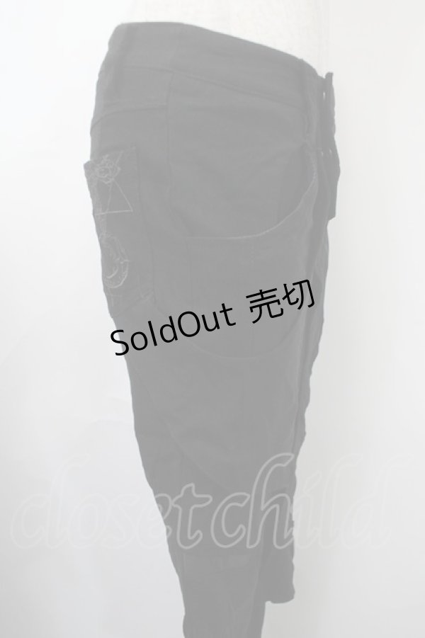 画像4: Ozz Croce / レッグカバー付きパンツ  黒 Y-25-03-10-136-OO-PA-SZ-ZY (4)