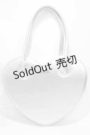 画像: MILK / ハートバッグ  シルバー Y-25-03-10-043-ML-BG-SZ-ZY