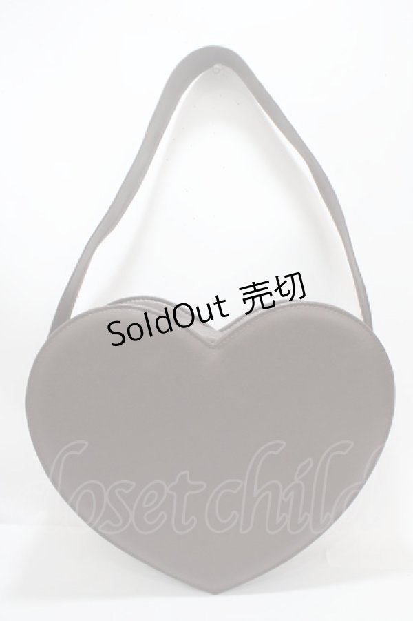 画像1: MILK / ハートショルダーバッグ  ブラウン Y-25-03-10-044-ML-BG-SZ-ZY (1)