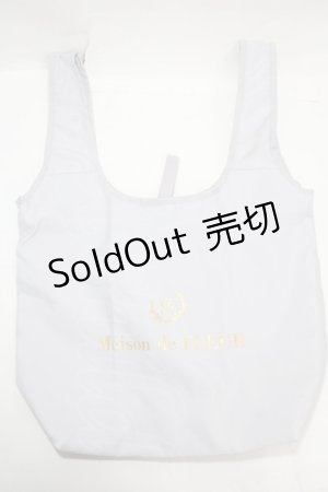 画像: Maison de FLEUR / エコバッグ＆ミニミニリボントート  サックス Y-25-03-10-047-LO-BG-SZ-ZT-K016