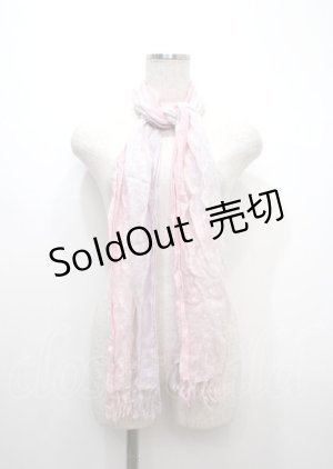 画像: axes femme / グラデーションストール  ピンク Y-25-03-11-001-AX-ZA-SZ-ZY