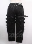 画像2: DimMoire / PUNKボンテージパンツ M ブラック Y-25-03-11-072-PU-PA-SZ-ZY (2)