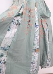 画像4: Ozz oneste / 菊華蝶柄袴スカート  ミントグリーン Y-25-03-11-082-OO-SK-SZ-ZY (4)