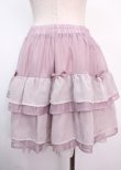 画像2: axes femme POETIQUE / プチリボンティアードミニスカート M ピンク Y-25-03-11-089-AX-SK-SZ-OS (2)