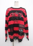 画像1: Grrr the Lipper / ヘロヘロガルルchanト共ニ脱獄Nitoー！ F ブラック×レッド Y-25-03-11-021-PU-TO-SZ-ZY (1)
