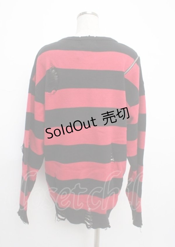 画像2: Grrr the Lipper / ヘロヘロガルルchanト共ニ脱獄Nitoー！ F ブラック×レッド Y-25-03-11-021-PU-TO-SZ-ZY (2)