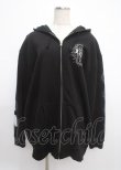 画像1: REFLEM / ホログラムプリントZIPパーカー F ブラック Y-25-03-11-025-PU-TO-SZ-ZT272 (1)