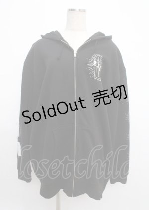 画像: REFLEM / ホログラムプリントZIPパーカー F ブラック Y-25-03-11-025-PU-TO-SZ-ZT272