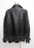 画像2: REFLEM / PUレザーシャツブルゾン F ブラック Y-25-03-11-030-PU-BL-SZ-ZY (2)