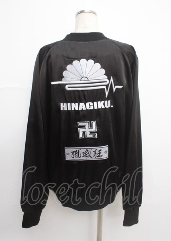 画像2: KRY CLOTHING / HINAGIKU.×KRY　「雛菊02」 F ブラック×ホワイト Y-25-03-11-031-EL-JA-SZ-ZY (2)
