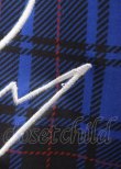 画像3: LISTEN FLAVOR / イナズマずっきゅん チェックジャージパンツ F BLUE CHECK Y-25-03-11-034-PU-PA-SZ-ZY (3)