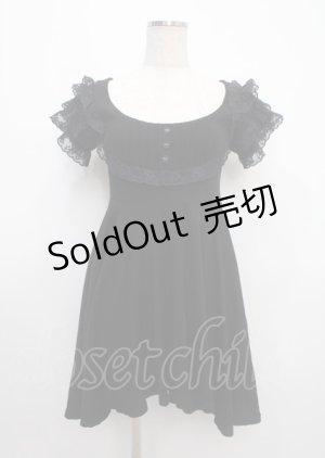 画像: Katie / ヨークカットワンピース  黒 Y-25-03-11-036-LO-OP-SZ-ZY