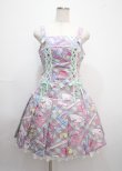 画像1: Angelic Pretty / Fancy Stationeryローウエストジャンパースカート  ミント Y-25-03-11-038-AP-OP-SZ-ZY (1)