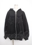 画像1: REFLEM / 猫耳ジップアップパーカー F ブラック Y-25-03-17-063-PU-TO-SZ-ZY (1)